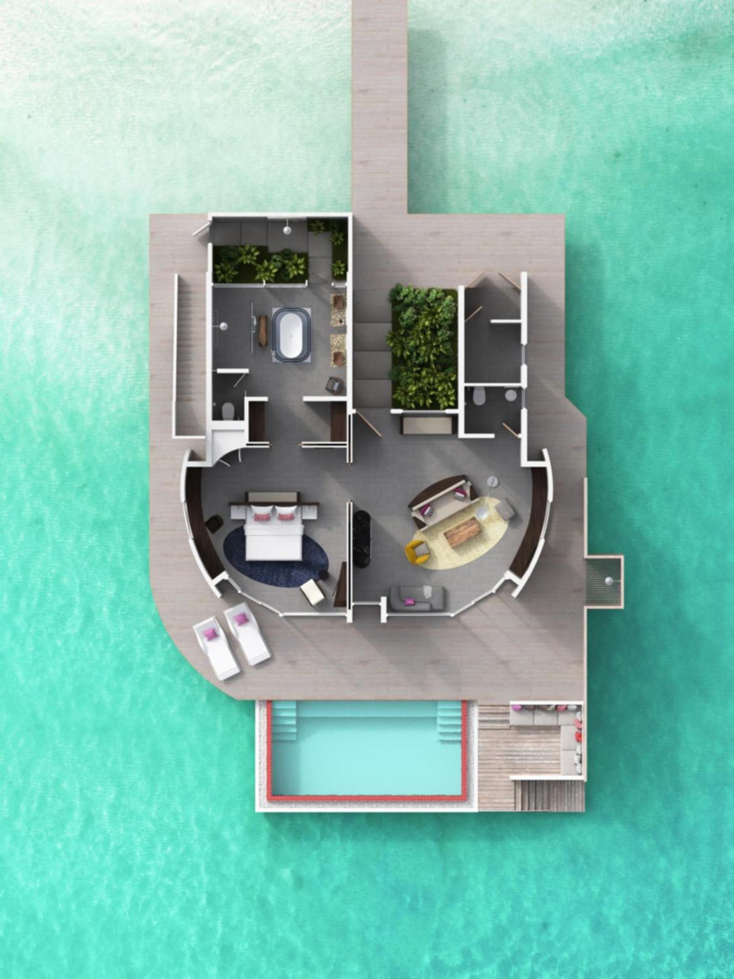 Jumeirah Olhahali Island Maldives Gaafaru Δωμάτιο φωτογραφία